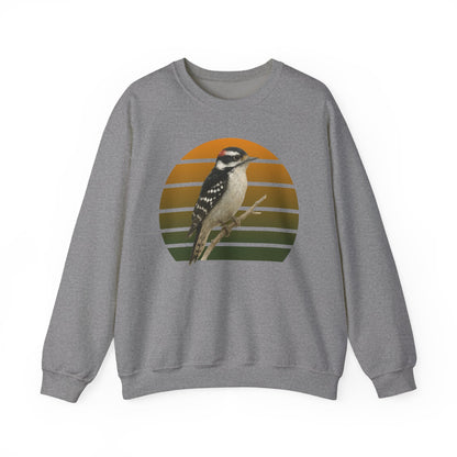 Downy Woodpecker Bird Lover & Bird Watching Bird Sweatshirt