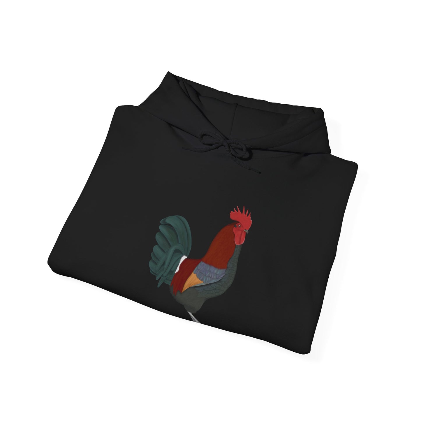 Rooster Bird Birdwatching Birder Hoodie