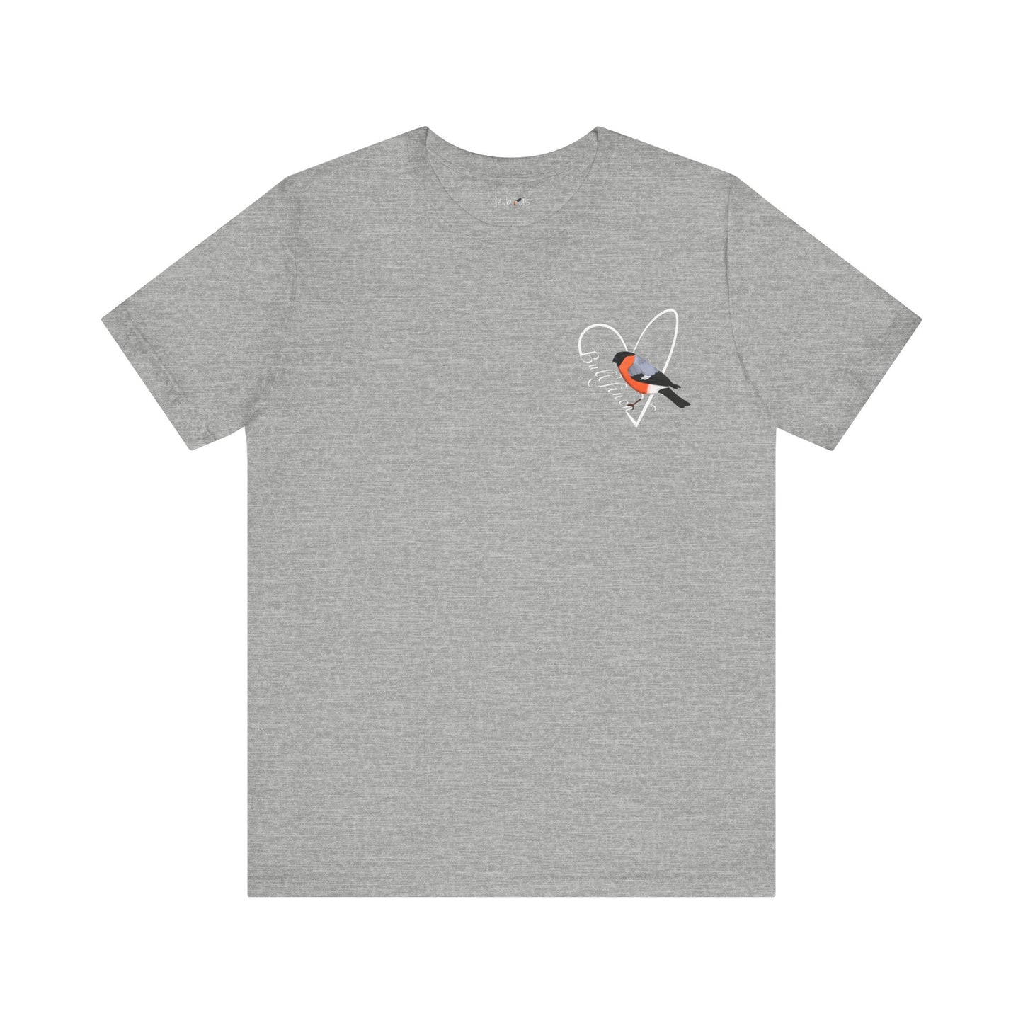 Bullfinch Heart Birdwatcher Bird T-Shirt