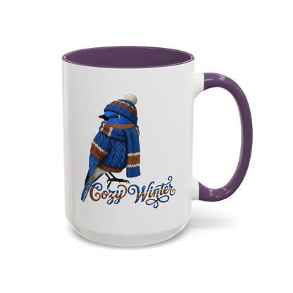 ブルーバード セラミックバードコーヒーマグ – バードウォッチャーへのカスタムギフト