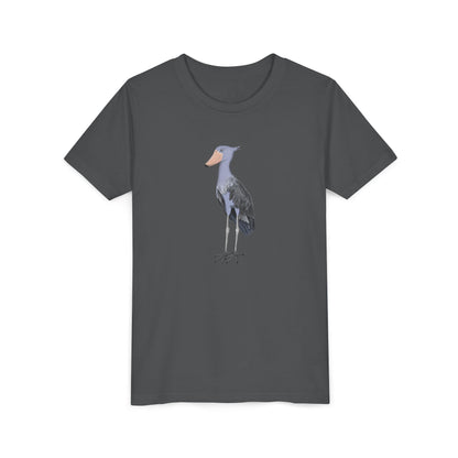 Shoebill Birding & Birdwatching Bird Youth T-Shirt