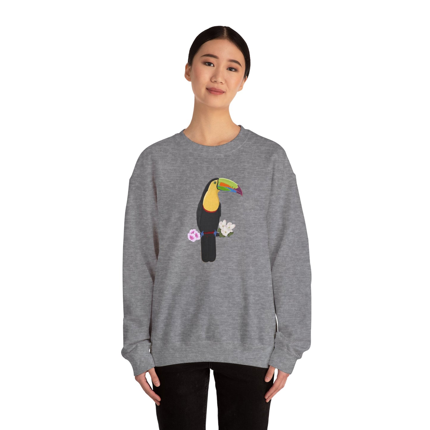 Keel-Billed Toucan Birdlover Ornithologist Bird Sweatshirt