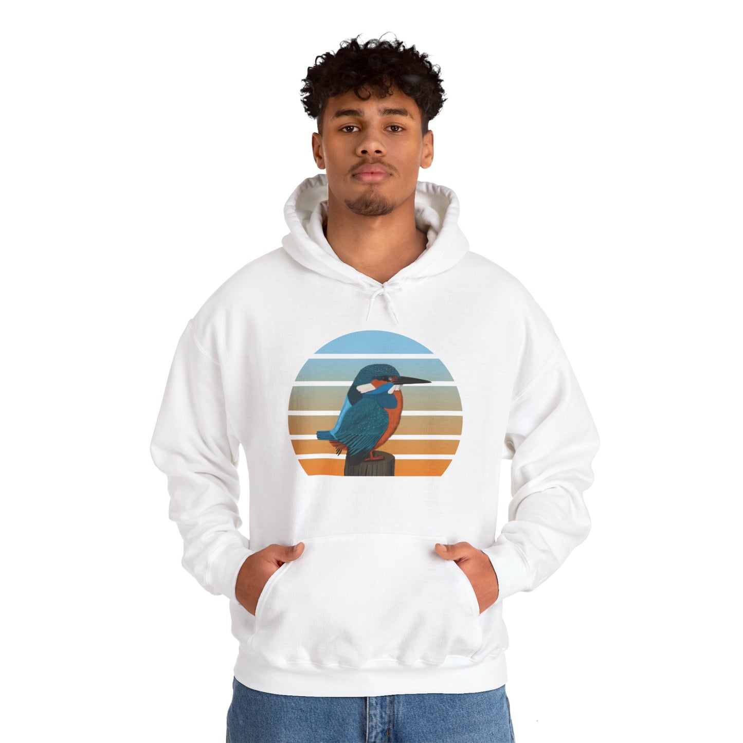 Kingfisher Bird Hoodie