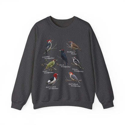 Woodpecker Sweatshirt – Animal Lover Gift and Avian Enthusiast style