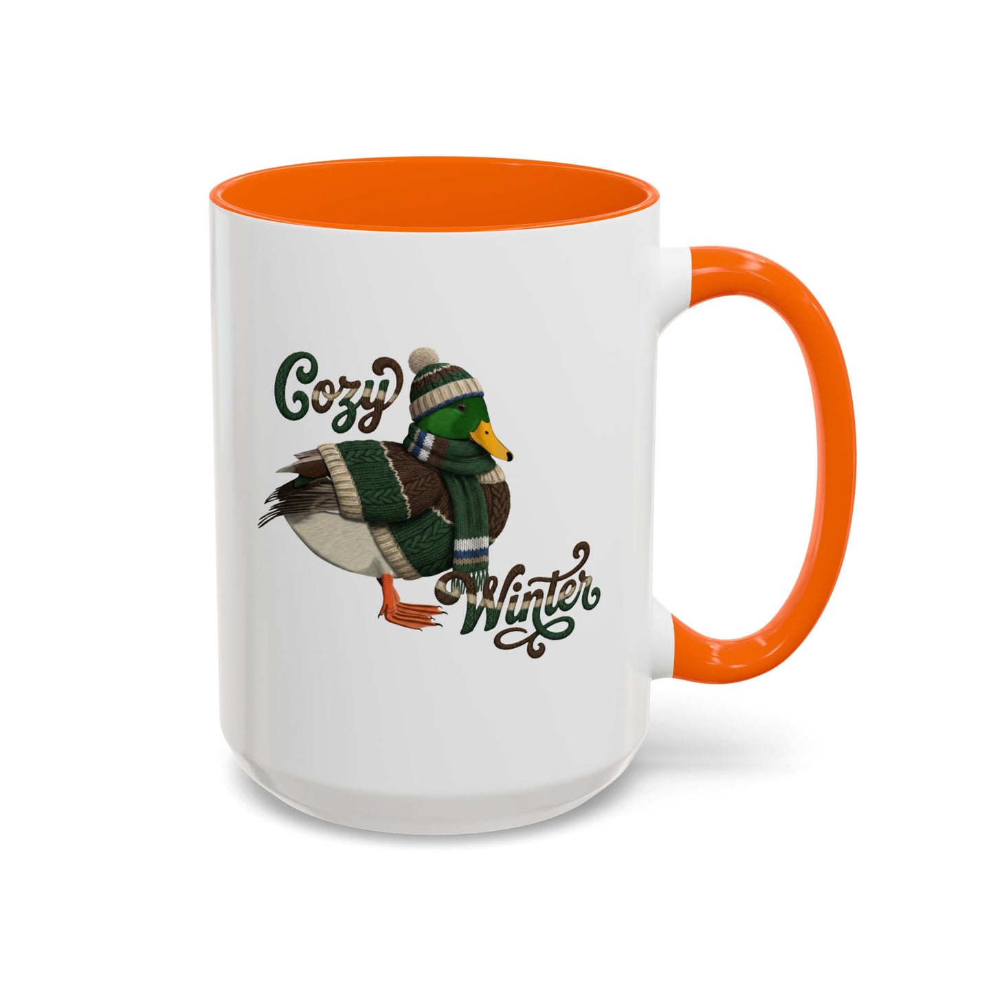 マガモの陶器製コーヒーマグ – バードウォッチャーへのカスタムギフト