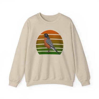 Robin Birdlover Ornithologist Bird Sweatshirt