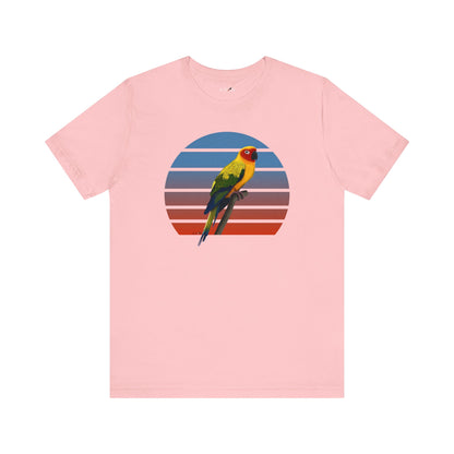 Sun Conure Birdwatcher Bird T-Shirt