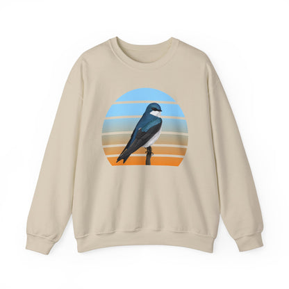 Tree Swallow Birdlover Ornithologist Bird Sweatshirt