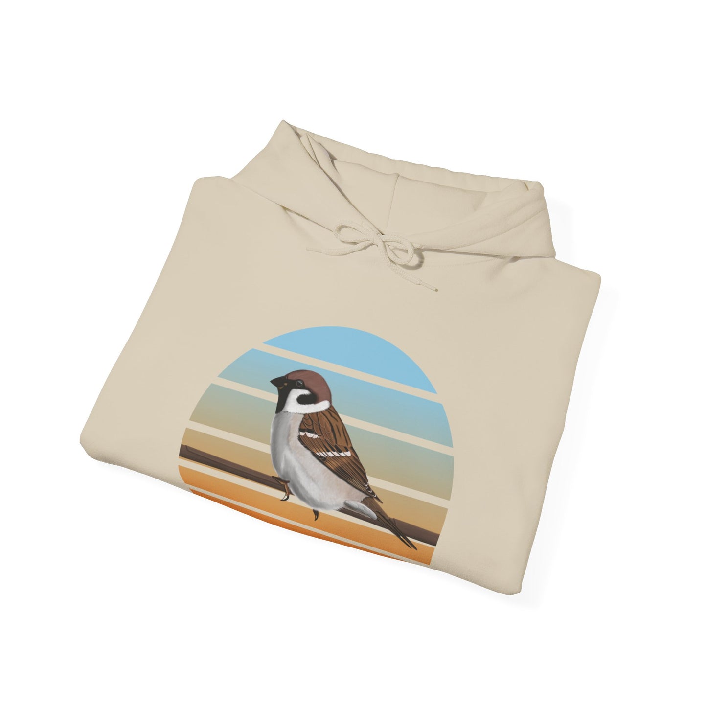 Tree Sparrow Bird Hoodie