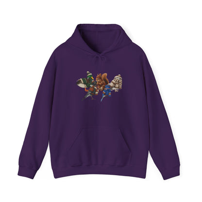 Funny Winter Hoodie: The Ultimate Cozy Bird Squad