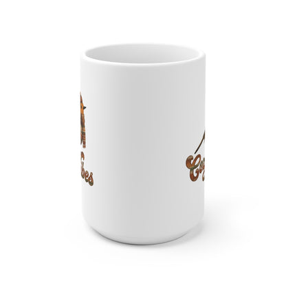 Mug de Noël Rouge-Gorge en Pull Tricoté – Idéal pour Chocolat Chaud & Café