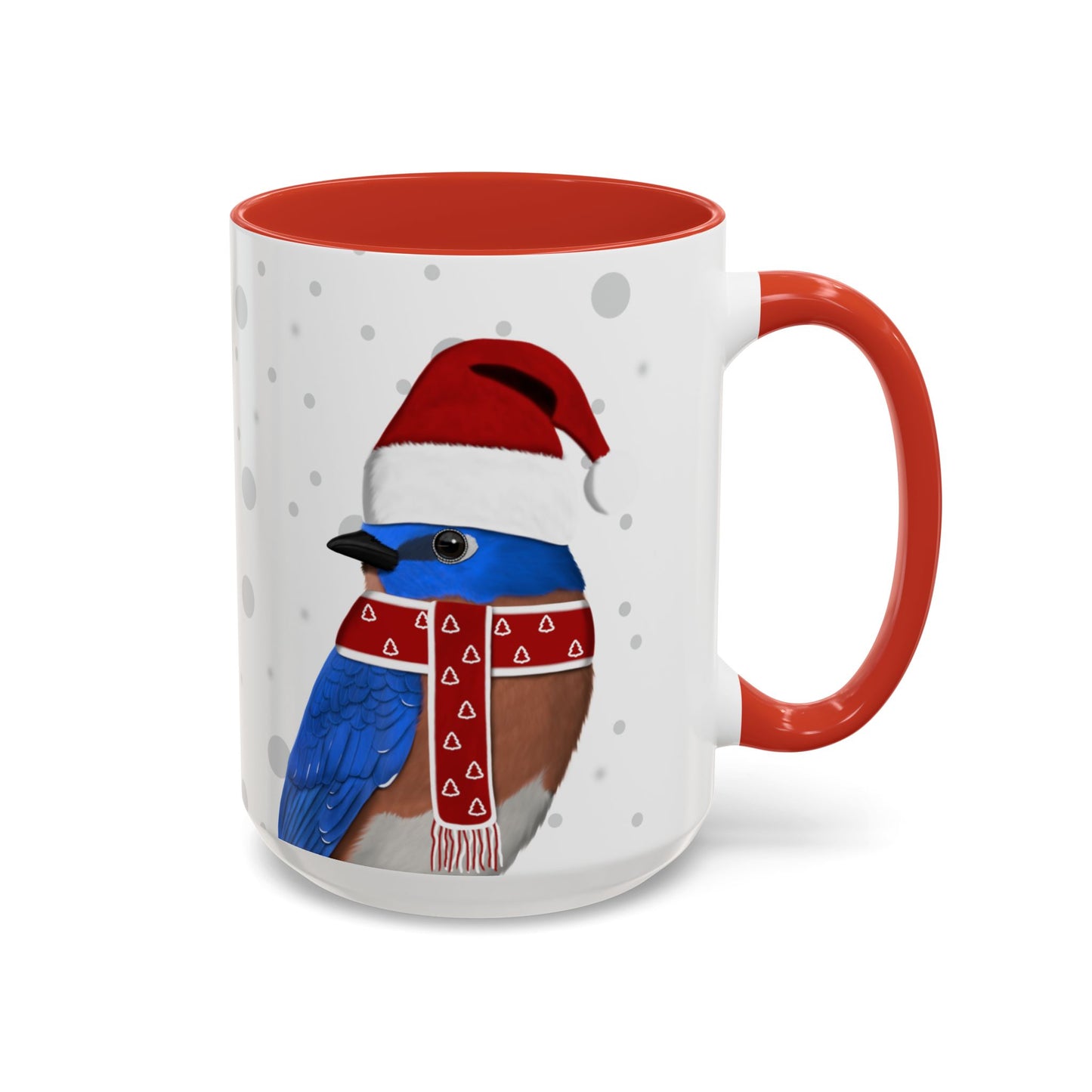 Bluebird Christmas Bird Coffee Mug