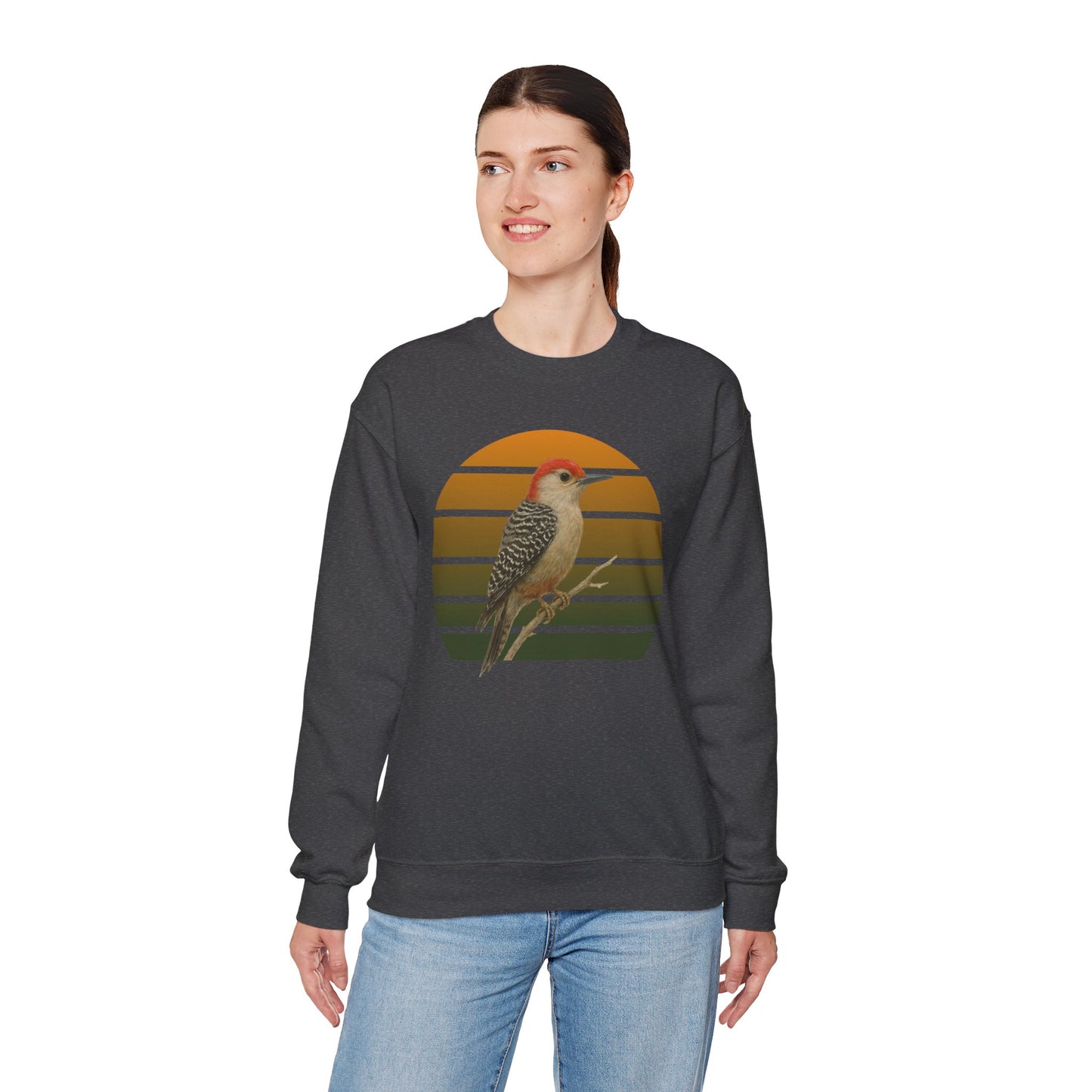 Red Bellied Woodpecker Bird Lover & Bird Watching Bird Sweatshirt