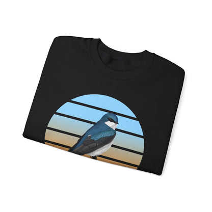 Tree Swallow Birdlover Ornithologist Bird Sweatshirt