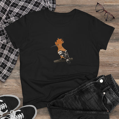 Hoopoe Bird Design for Birdwatchers and Bird Lovers Women's T-Shirt