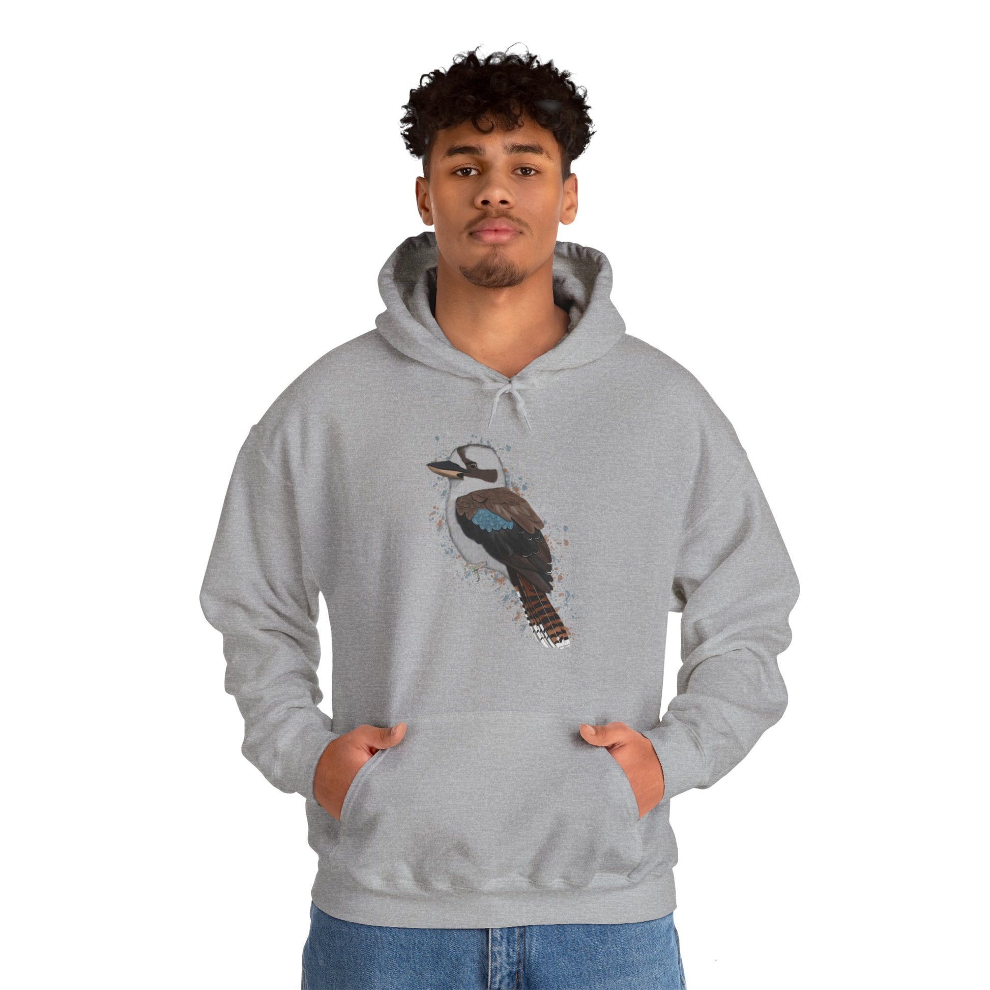 Kookaburra Bird Unisex Hoodie - jz.birds