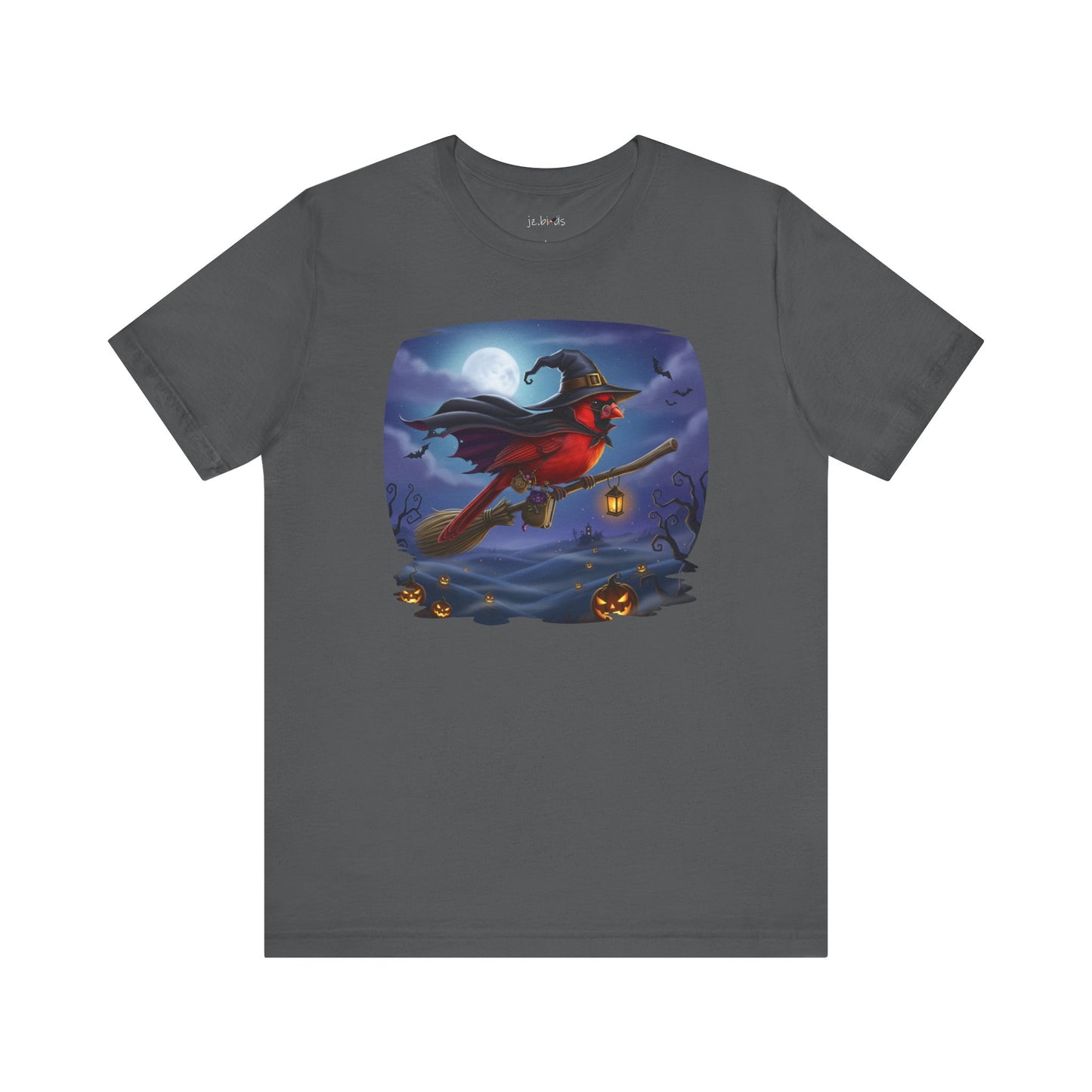 Cardinal Halloween Bird T-Shirt - Spooky Halloween Costume for Bird Lovers