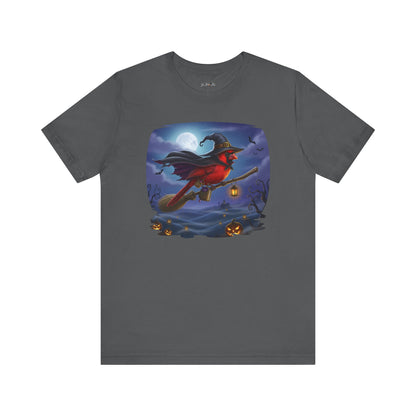 Cardinal Halloween Bird T-Shirt - Spooky Halloween Costume for Bird Lovers