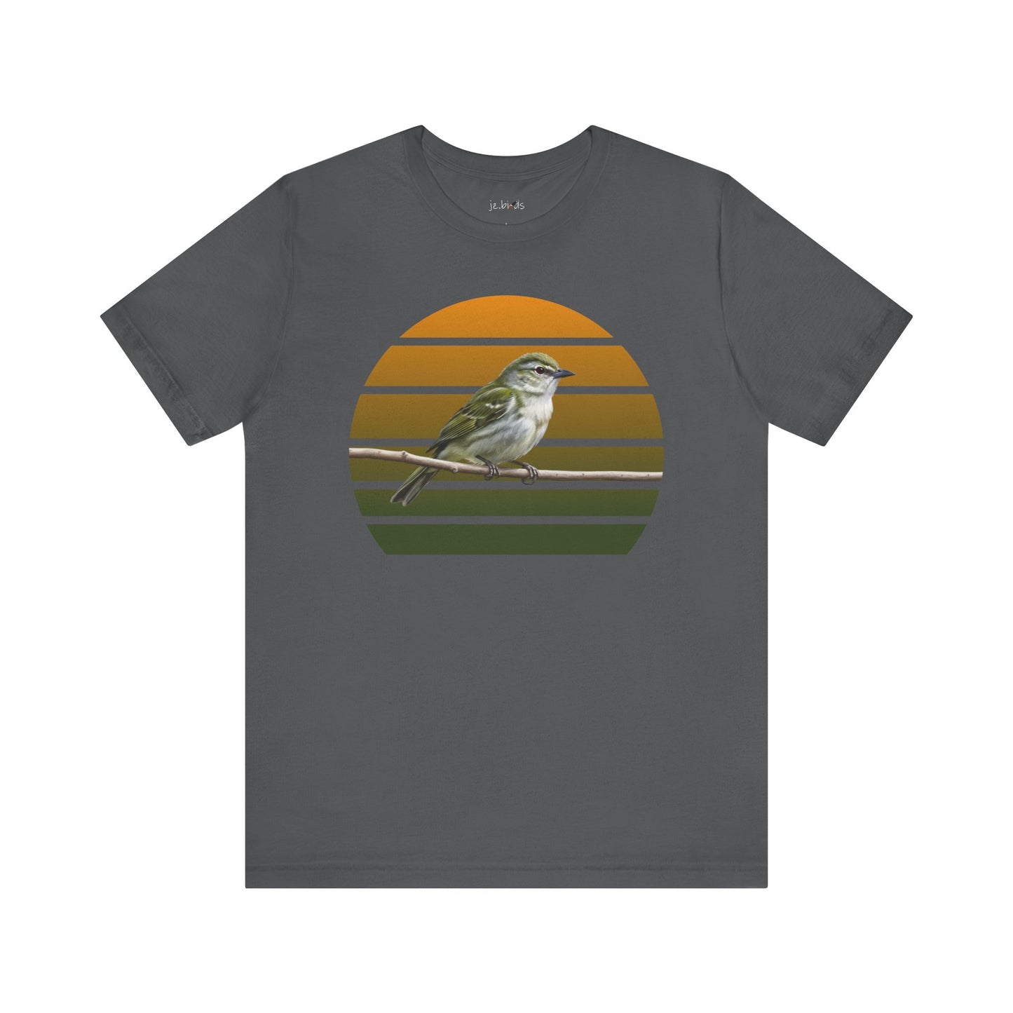 Red-Eyed Vireo T-Shirt | Unisex Retail Fit Bird Lover Tee | Wildlife Birder Gift