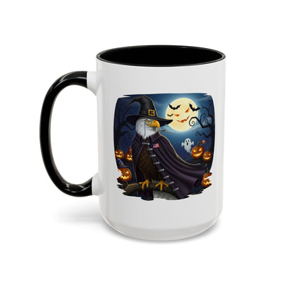 Bald Eagle Halloween Bird Mug - A Spooky & Funny Halloween Cup