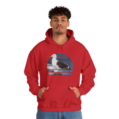 Seagull Bird Hoodie