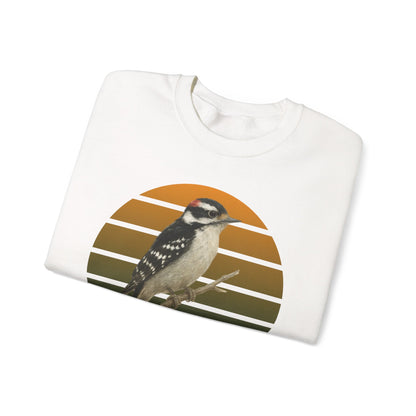 Downy Woodpecker Bird Lover & Bird Watching Bird Sweatshirt