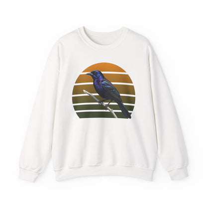 Grackle Sweatshirt | Common Grackle Birder Gift | Great-Tailed Bird Lover Crewneck