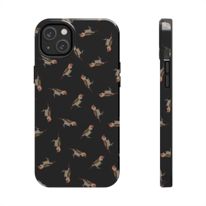 Northern Flicker iPhone Case Black – Premium Tough Phone Cover for Bird Lovers