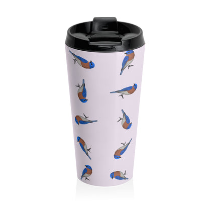 Bluebird and Tern Tumbler – 15oz, bird