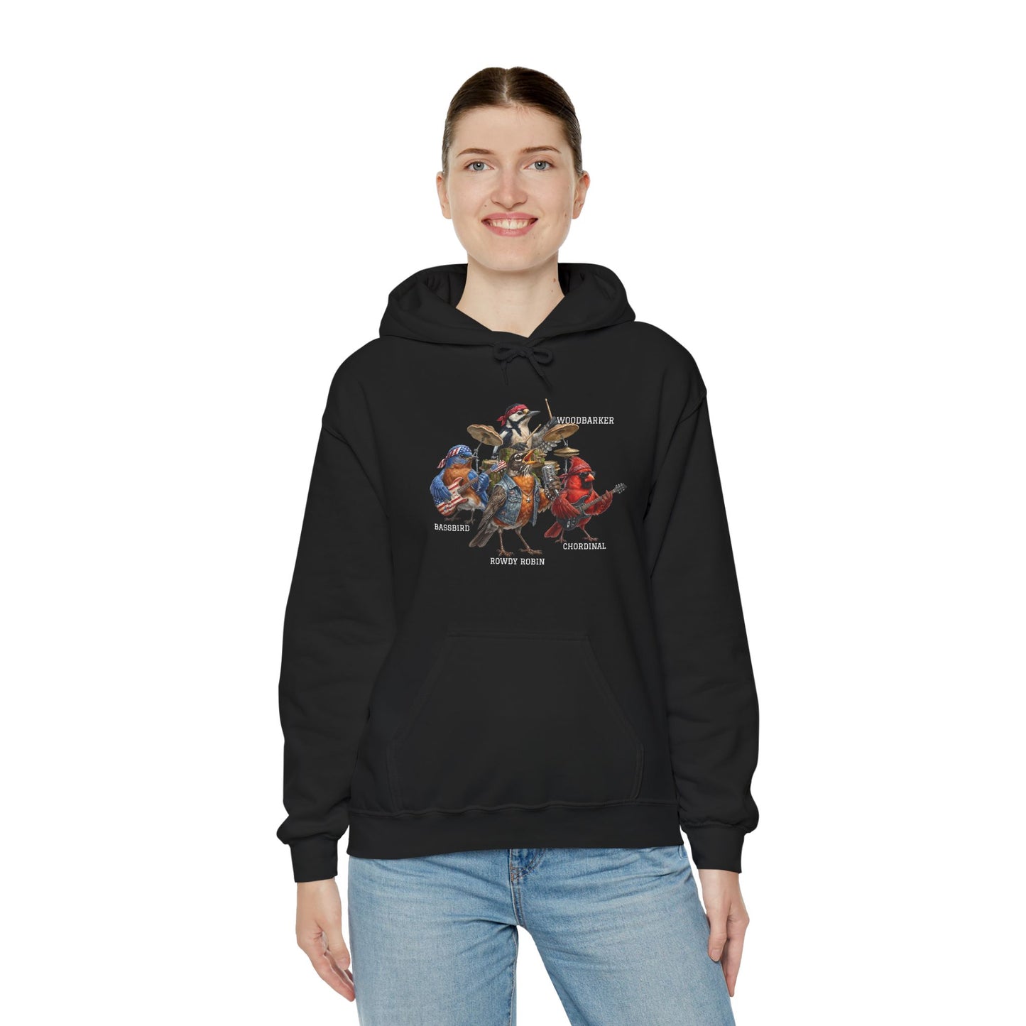 The Backyard Birds Official Band Hoodie – The Great Migration Tour (Front & Back Print)