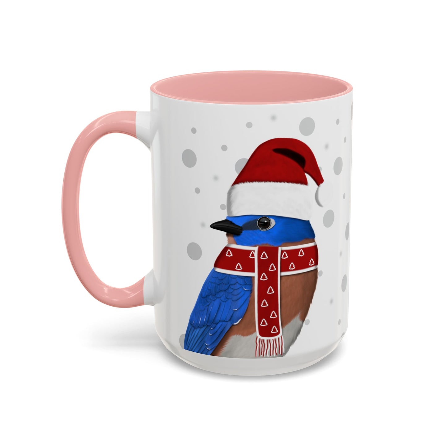 Bluebird Christmas Bird Coffee Mug