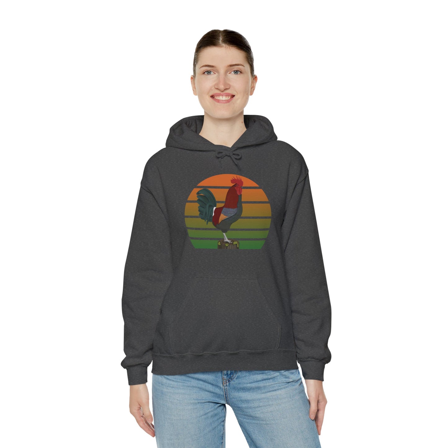 Rooster Bird Hoodie