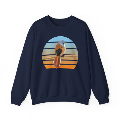 Bearded Reedling Birdlover Ornithologist Bird Sweatshirt