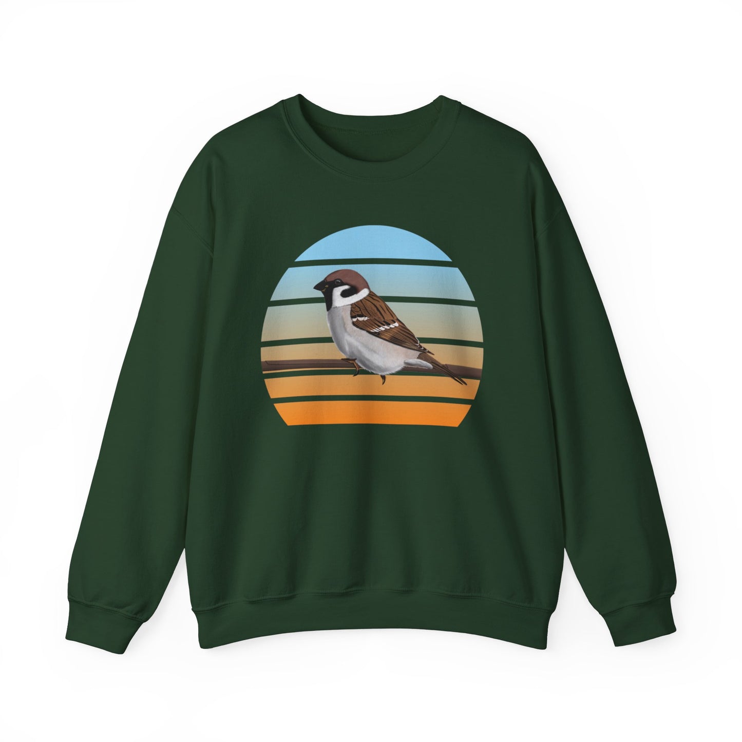 Tree Sparrow Birdlover Ornithologist Bird Sweatshirt