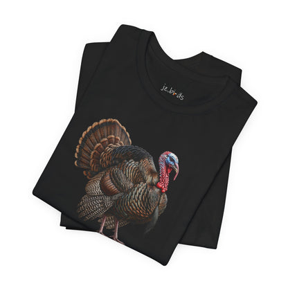 Thanksgiving Turkey T-Shirt | Wild Turkey Bird Art Tee | Fall & Autumn Apparel