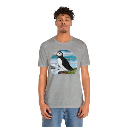 Puffin Bird Unisex Jersey Short Sleeve Tee - jz.birds