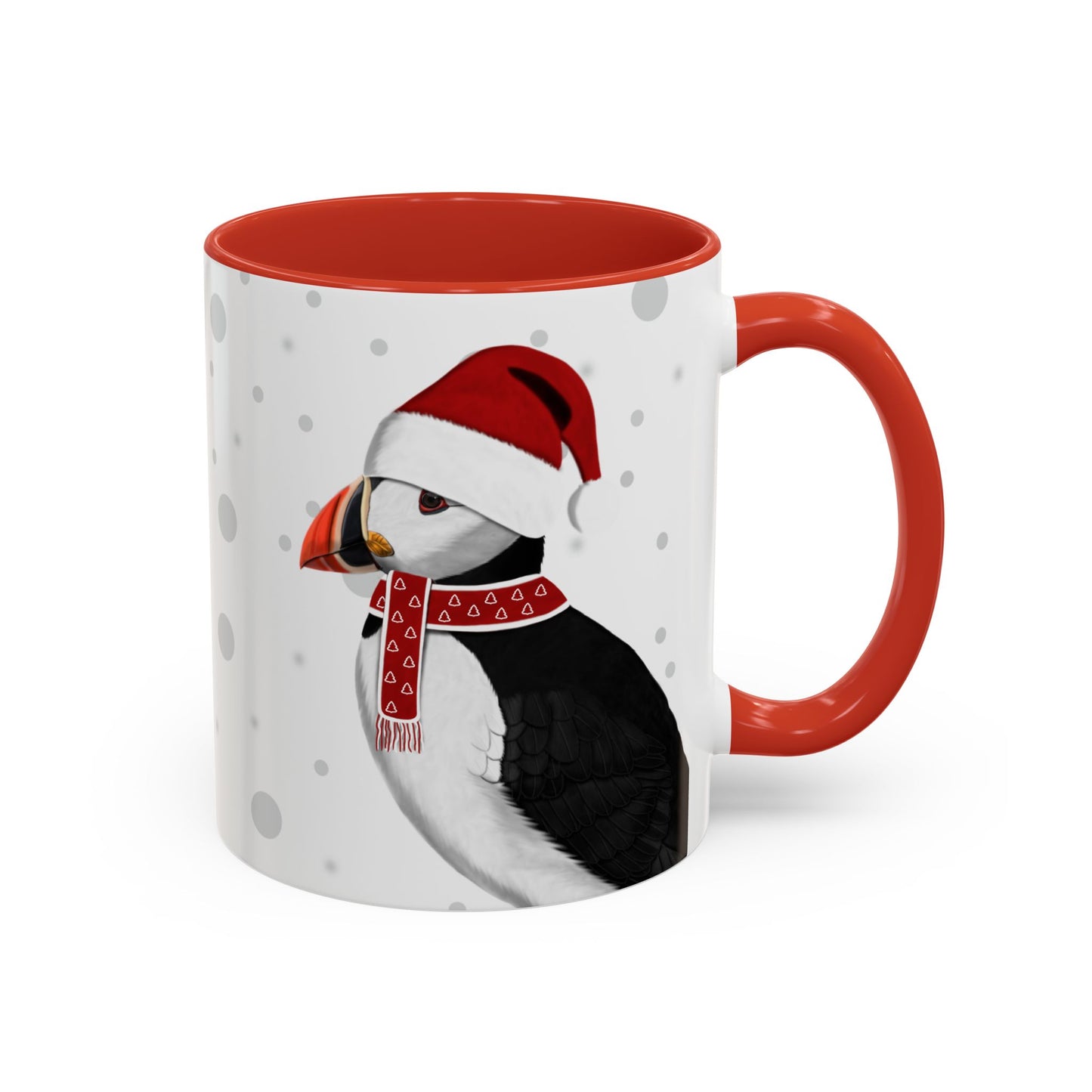 Puffin Christmas Bird Coffee Mug