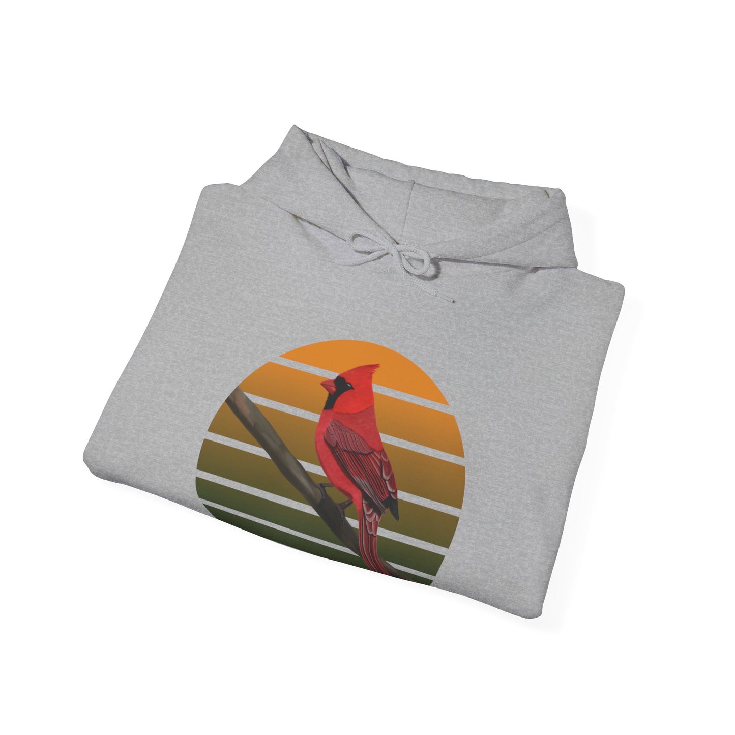 Cardinal Bird Hoodie