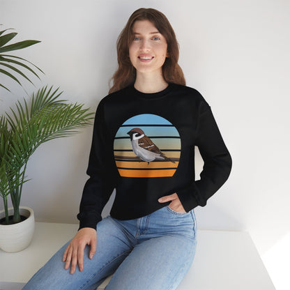 Tree Sparrow Birdlover Ornithologist Bird Sweatshirt