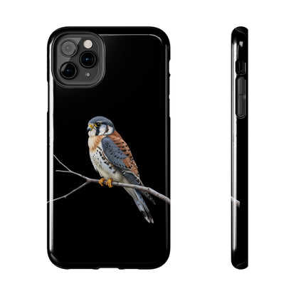 American Kestrel iPhone Case – Premium Tough Phone Cover Black