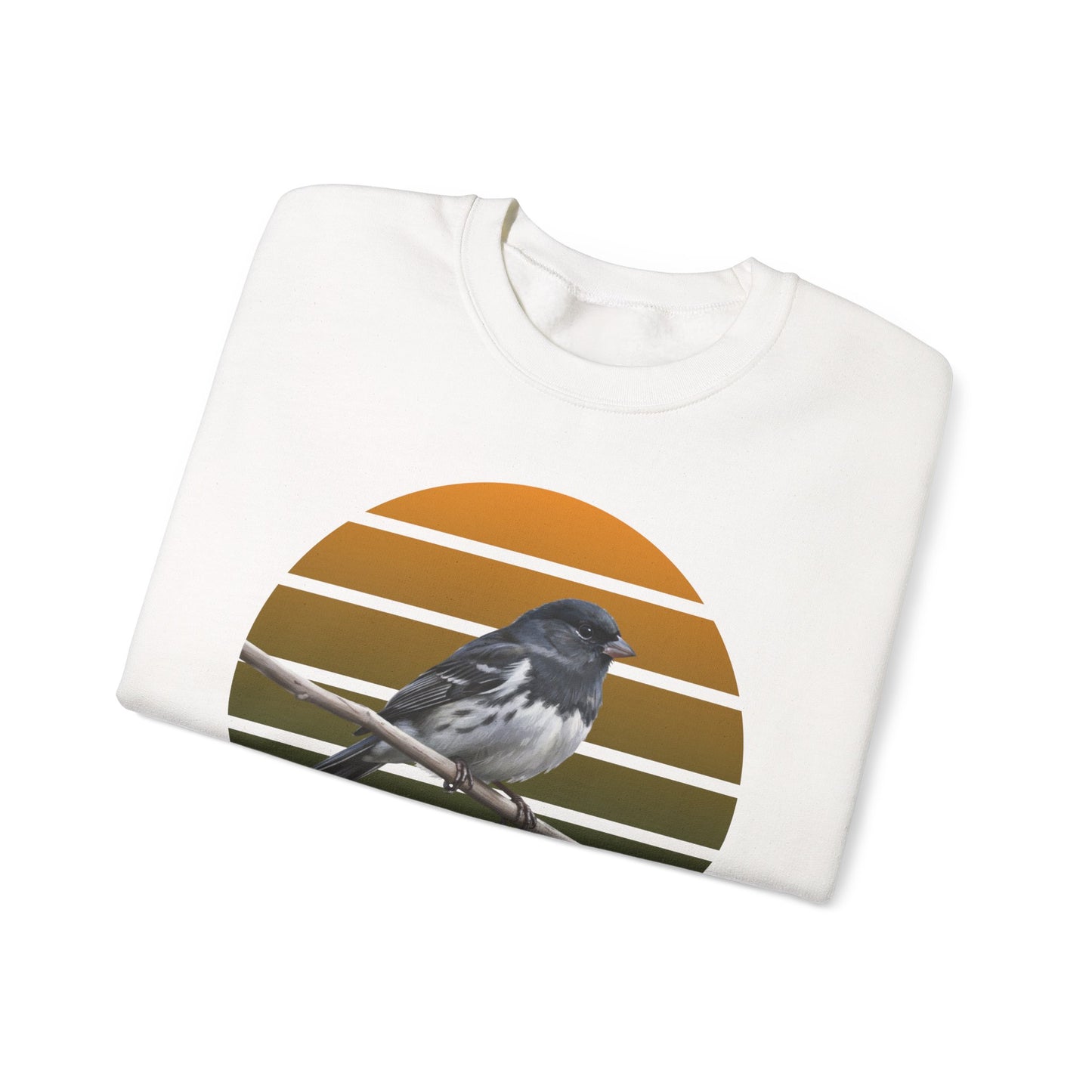 Dark-Eyed Junco Sweatshirt | Cozy Winter Birder Pullover | Snow Bird Crewneck Gift