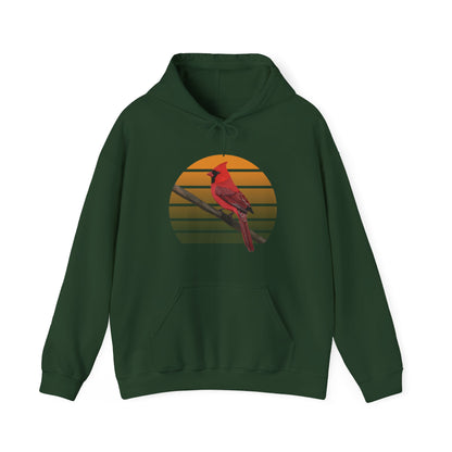 Cardinal Bird Hoodie