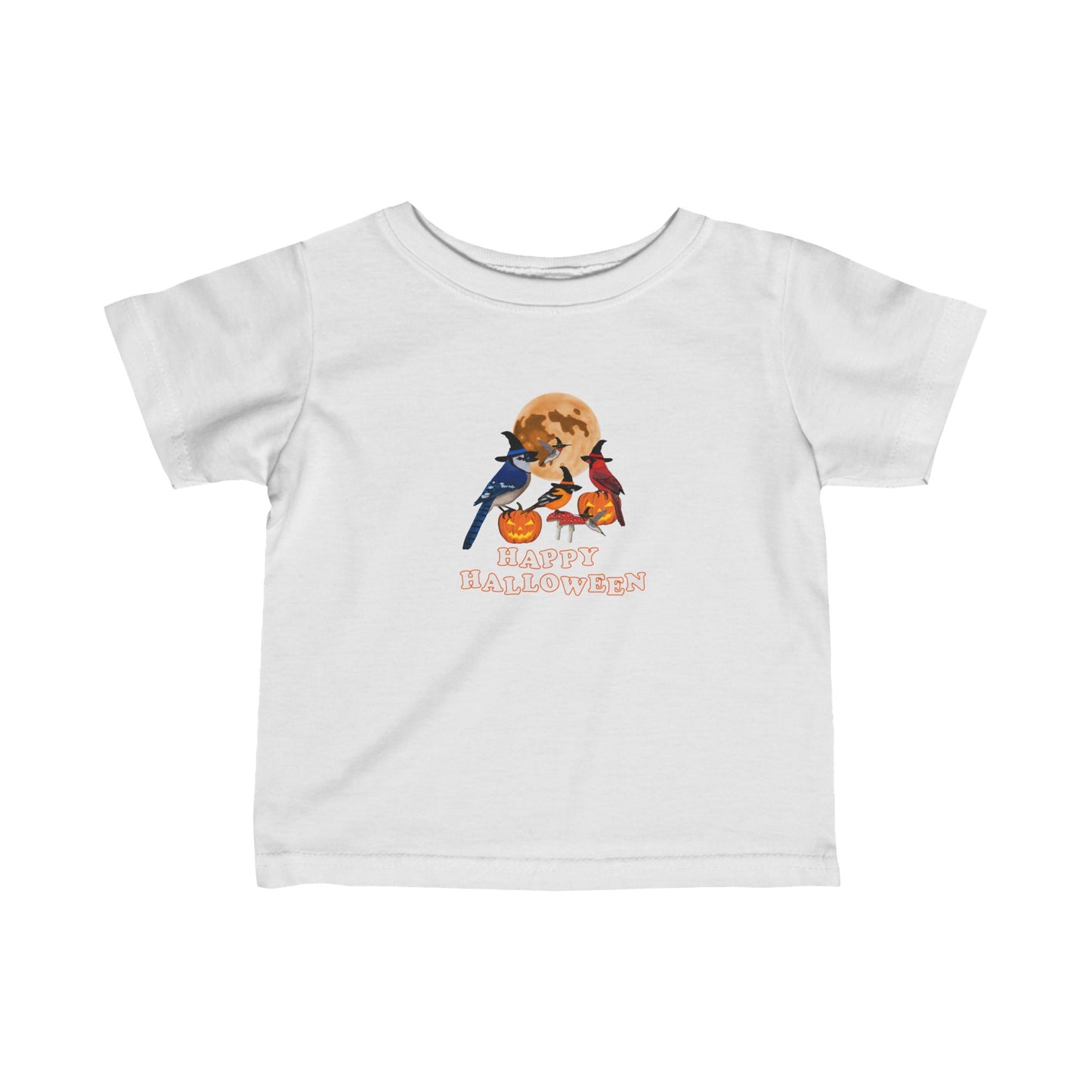 Blue Jay Cardinal Oriole Hummingbird Halloween Bird Baby & Toddler T-Shirt