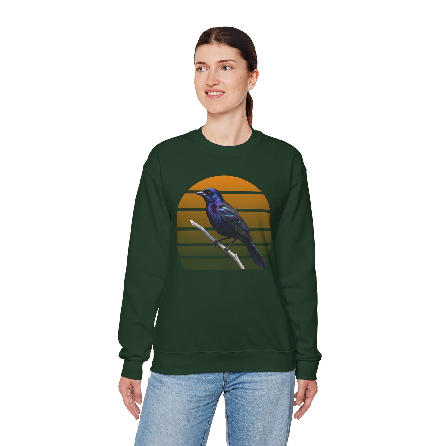 Grackle Sweatshirt | Common Grackle Birder Gift | Great-Tailed Bird Lover Crewneck