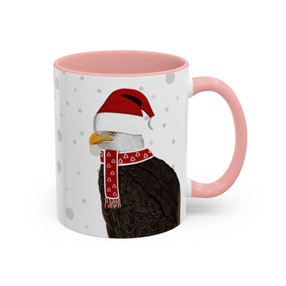 Bald Eagle Christmas Bird Coffee Mug