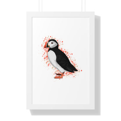 Puffin Bird Framed Poster