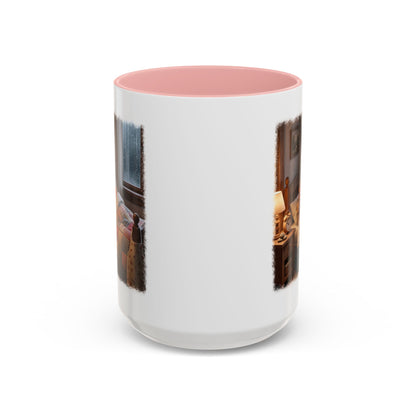 Robin Rosi Sleeping in Bed Mug for Bird Lovers