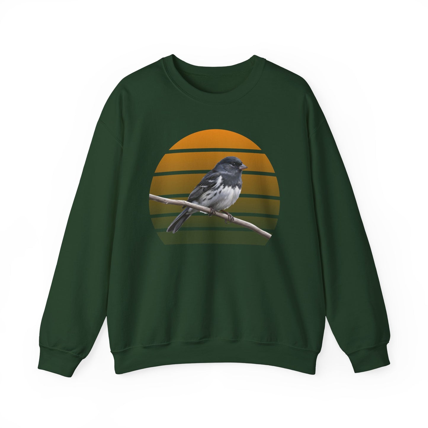 Dark-Eyed Junco Sweatshirt | Cozy Winter Birder Pullover | Snow Bird Crewneck Gift