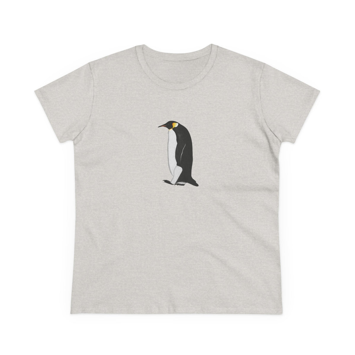 Penguin Bird Design for Birdwatchers and Lovers Women's T-Shirt in Navy