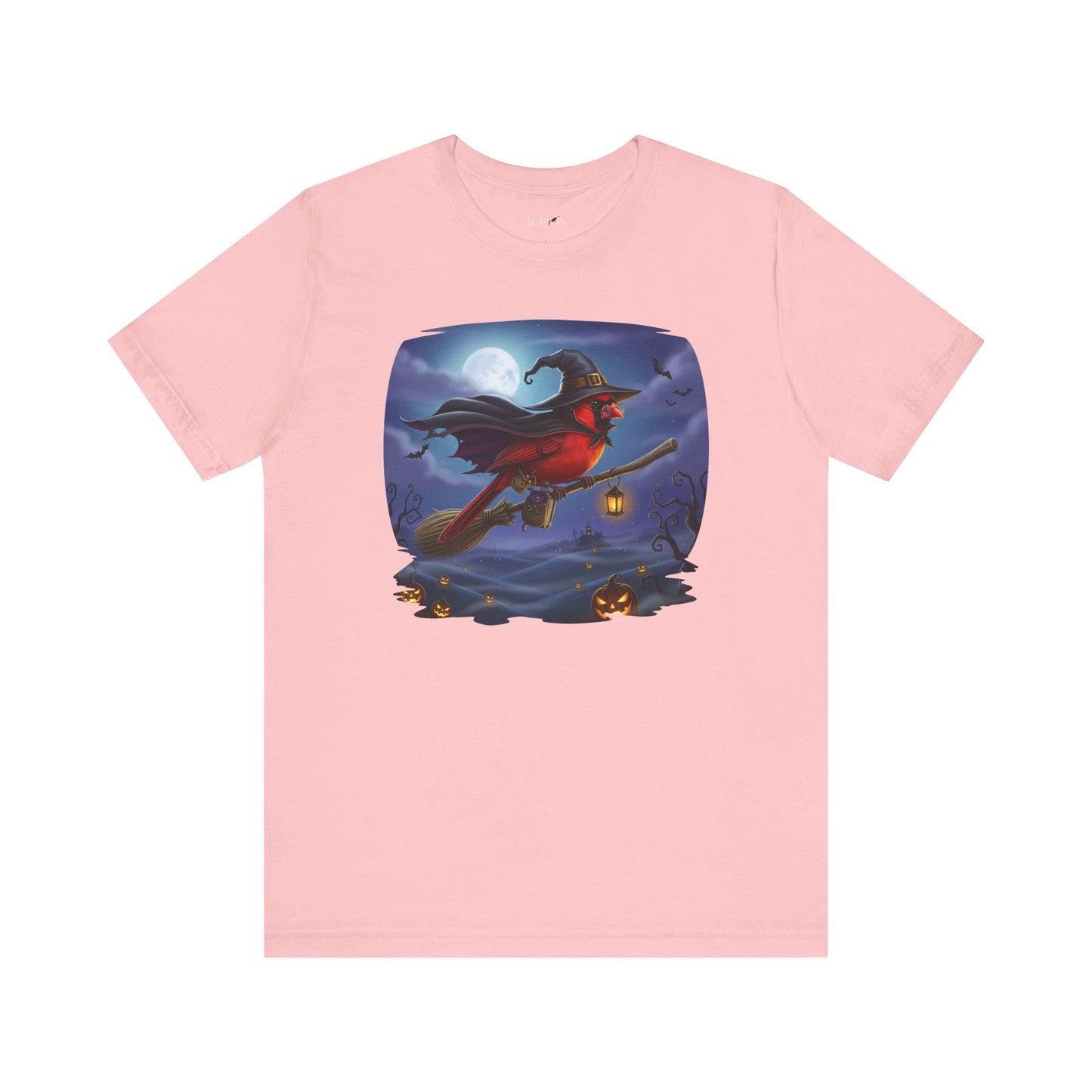 Cardinal Halloween Bird T-Shirt - Spooky Halloween Costume for Bird Lovers